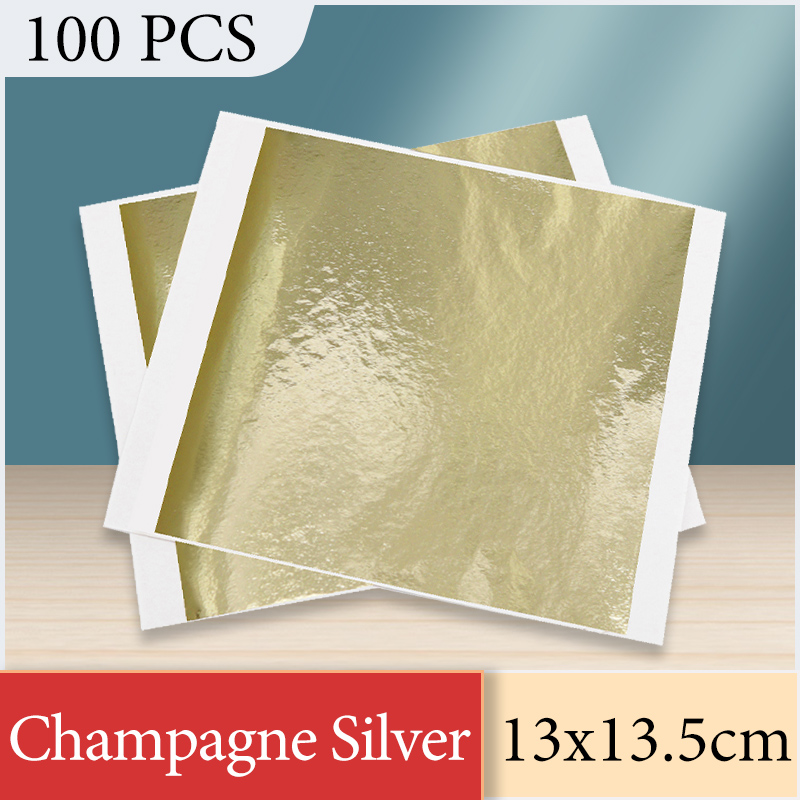 13x13.5cm Champagne Silver Foi - Art Craft Halloween 评论和价格