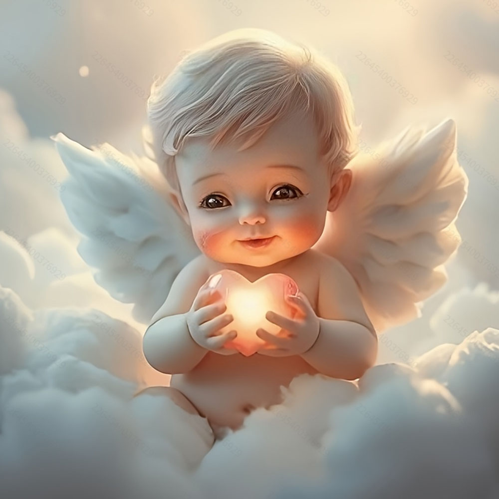 Love Little Angel Diamond Pain - Art Craft For Adults 评论和价格