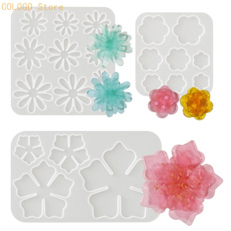 Detailed Flower Silicone Mould - Art Craft Description 评论和价格