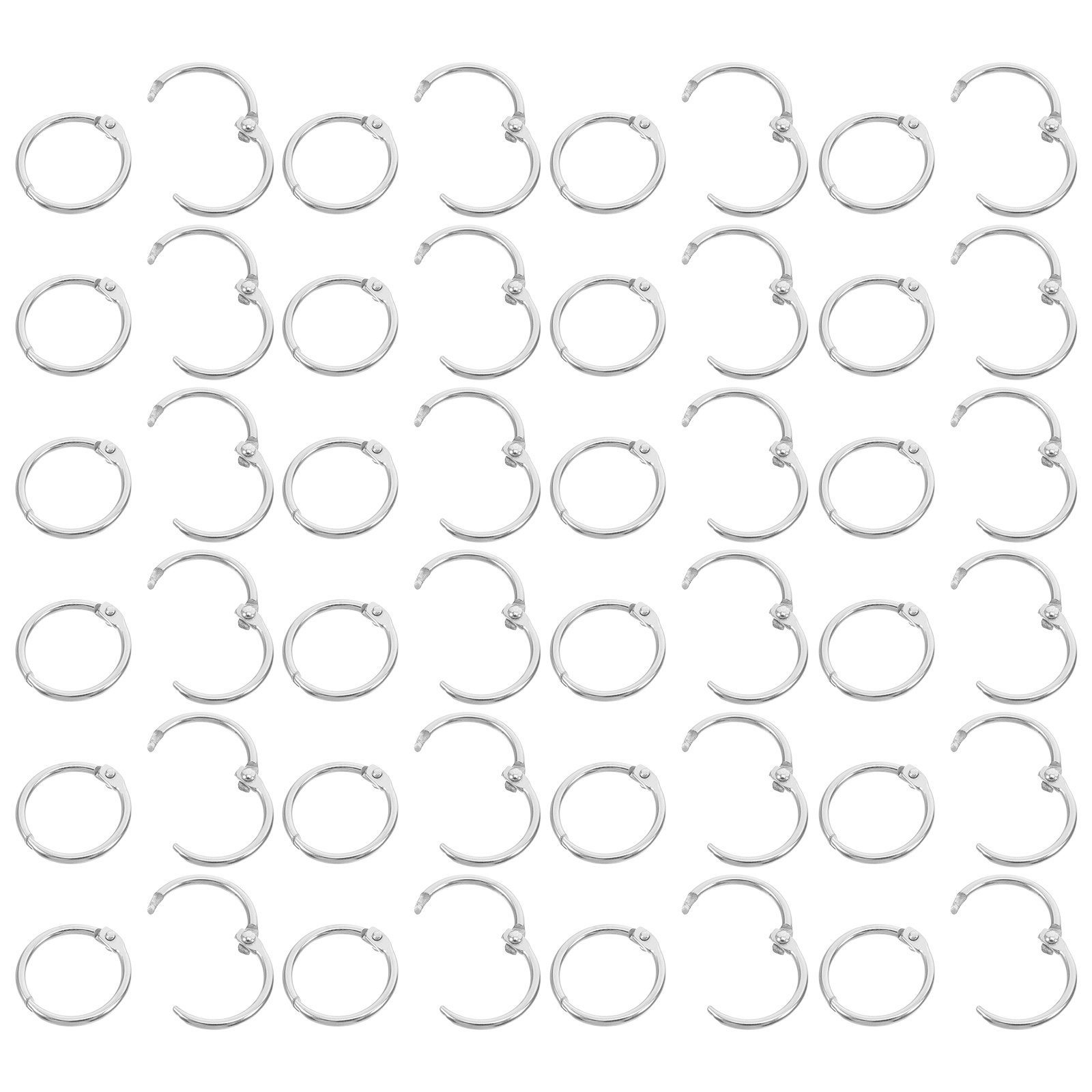 100Pcs 20Mm Book Rings Reusabl - Art Craft Books 评论和价格