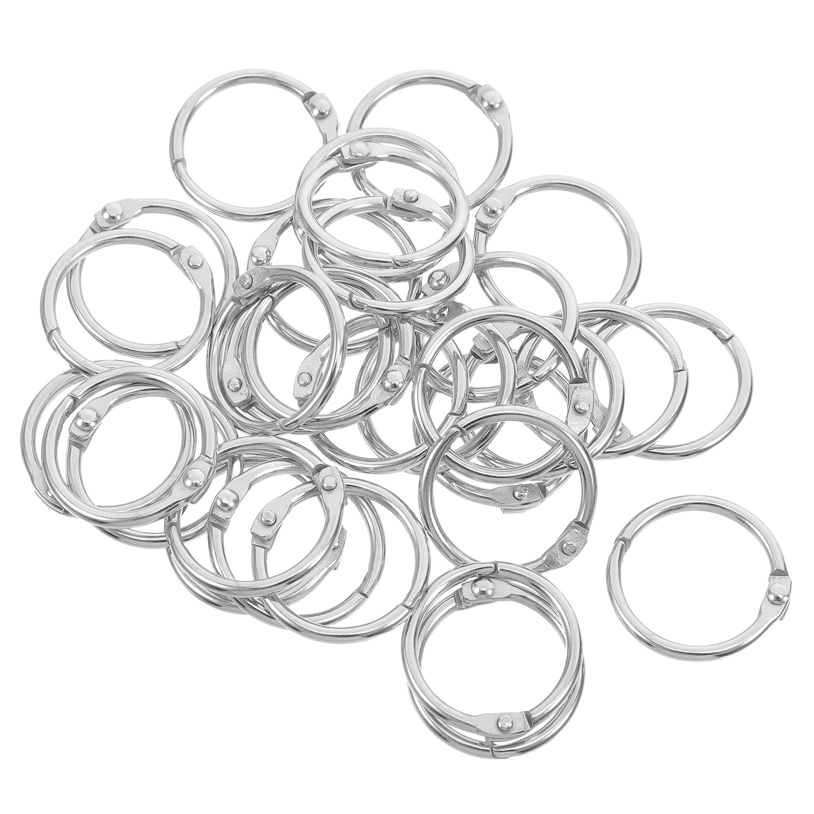 100Pcs 20Mm Book Rings Reusabl - Art Craft Books 评论和价格
