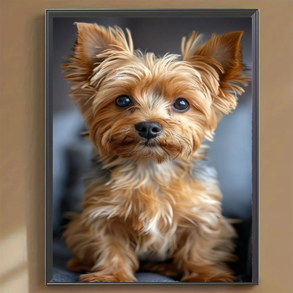 Cute Dog Pattern Diamond Paint - Art Craft For Adults 评论和价格