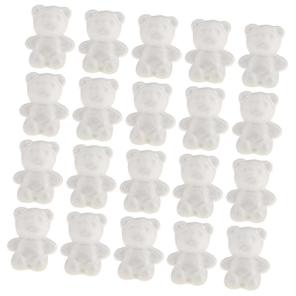 Foam Material Bear Ornaments P - Art Craft For Kids 评论和价格