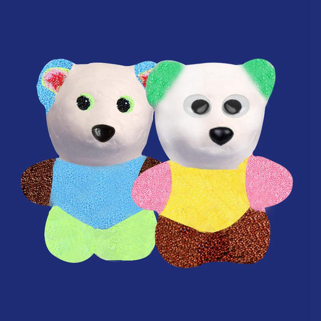 Foam Material Bear Ornaments P - Art Craft For Kids 评论和价格