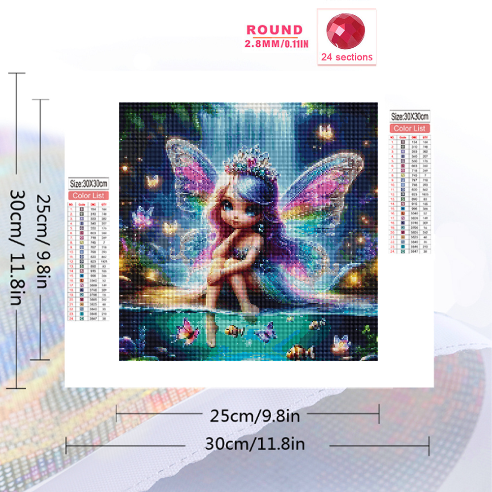 Momoart Girl Diamond Mosaic Po - Art Craft Girl 评论和价格