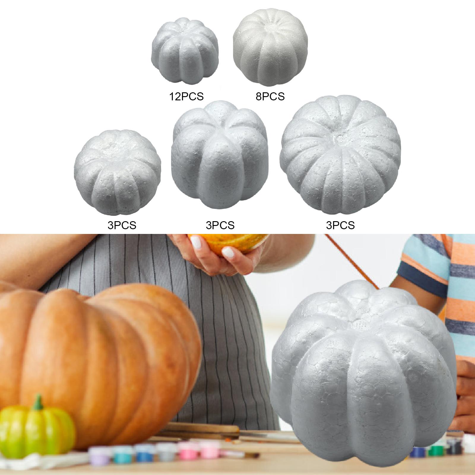 Foam Pumpkins Art Crafts Ornam - Art Craft Halloween 评论和价格