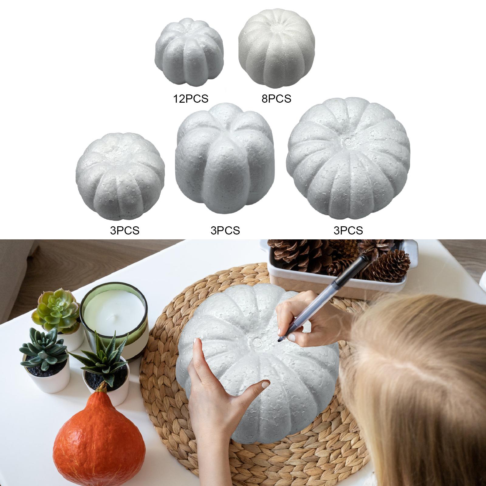 Foam Pumpkins Art Crafts Ornam - Art Craft Halloween 评论和价格