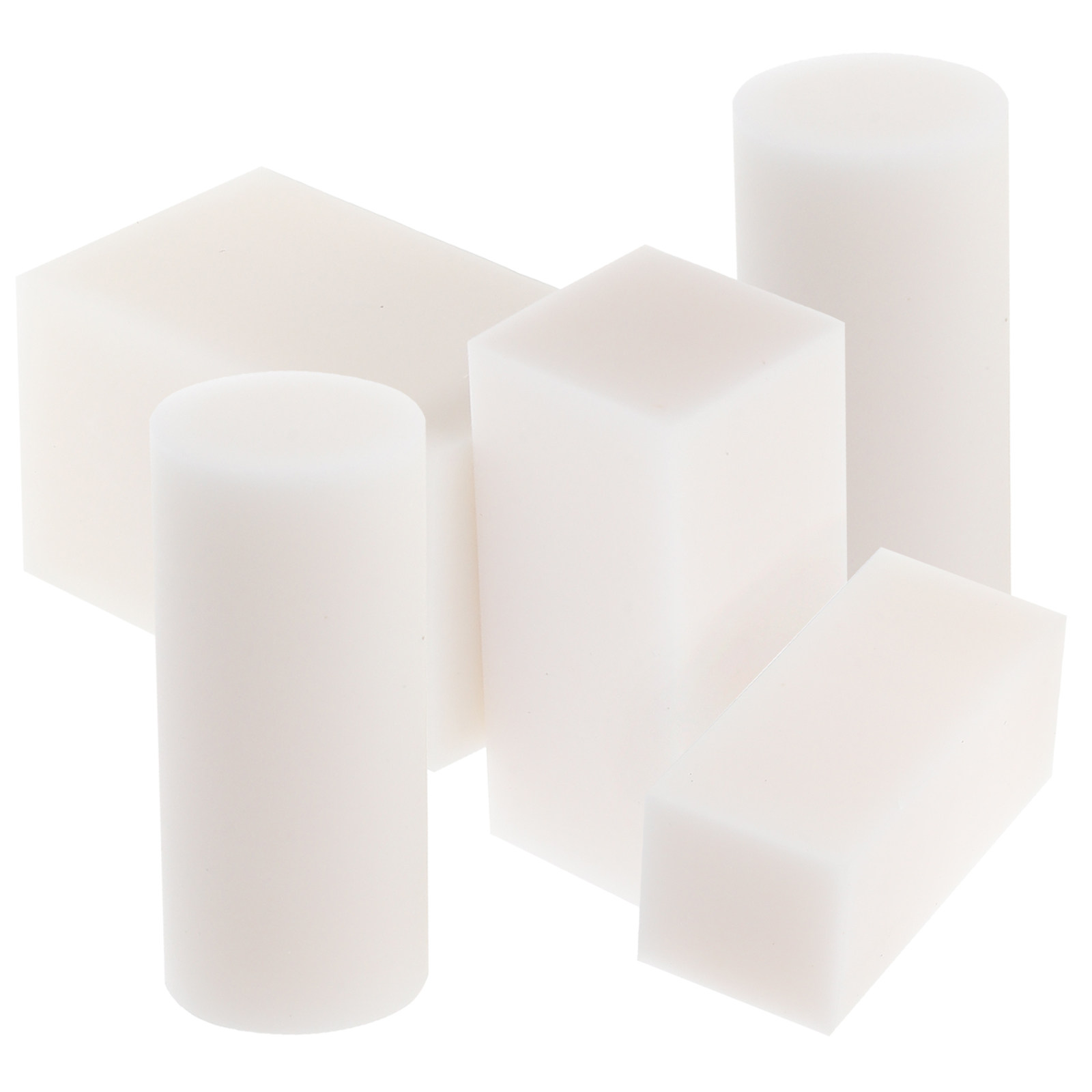 5Pcs PVC Rubber Brick Carving  - Rubber Stamp Blank 评论和价格