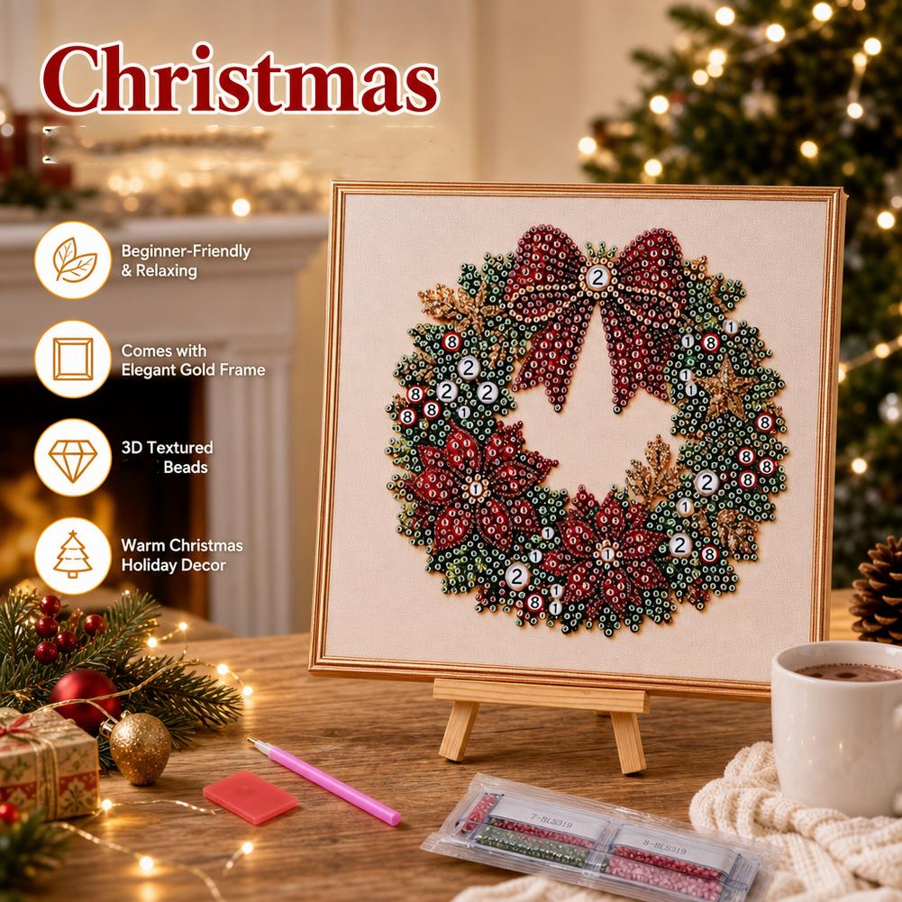Christmas Pearl Diamond Painti - Art Craft For Adults 评论和价格
