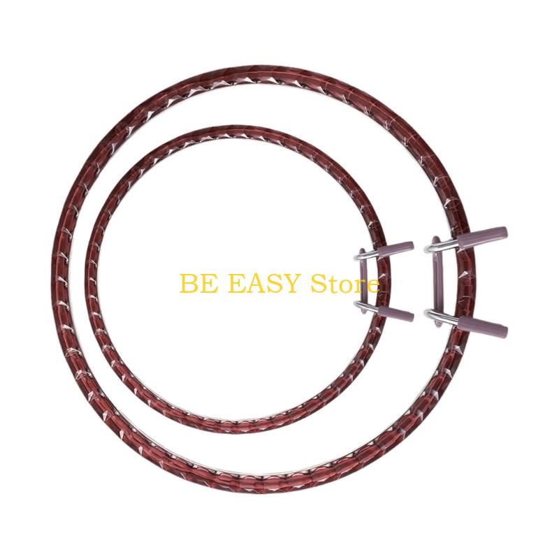E28F 2 Pack Acrylic Craft Hoop - Art Craft Description 评论和价格
