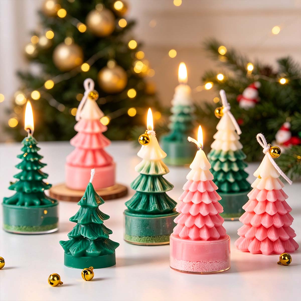 3D Christmas Tree Silicone Can - Art And Craft Xmas Tree 评论和价格
