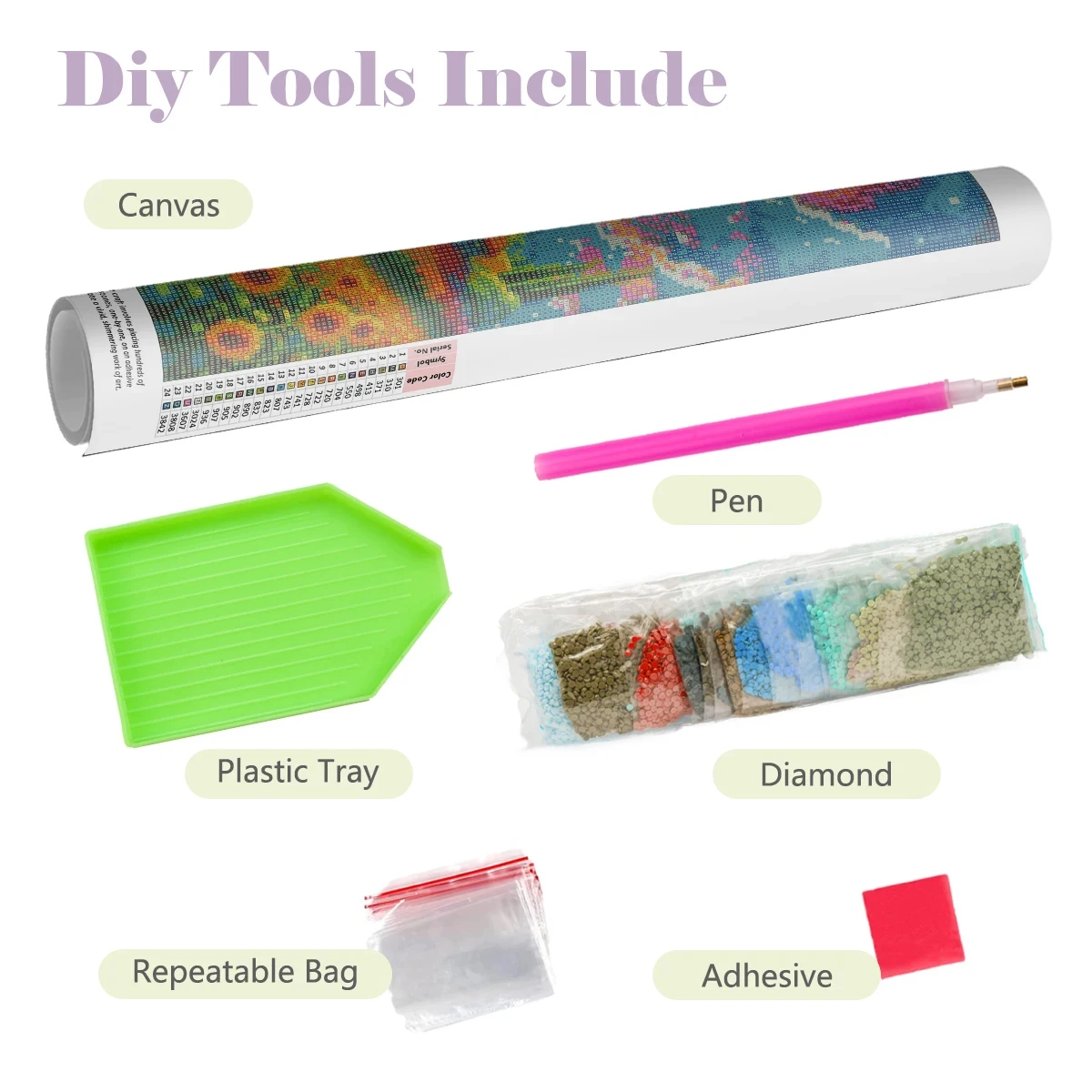 5D DIY Diamond Painting Kit Ca - Art Craft Rose 评论和价格