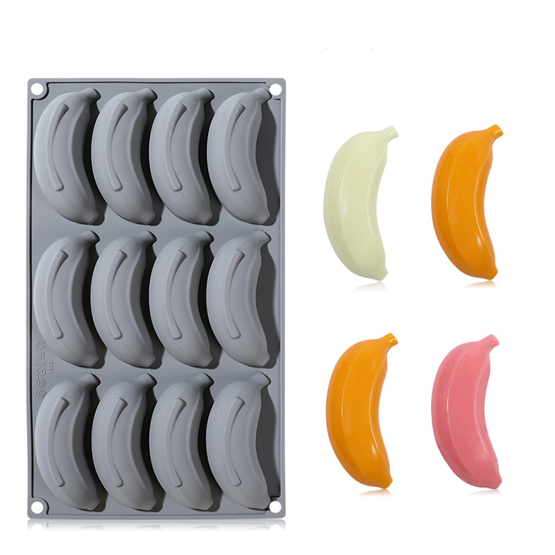 Silicone Banana Mousse Cake Mo - Art Craft Ice Cream 评论和价格