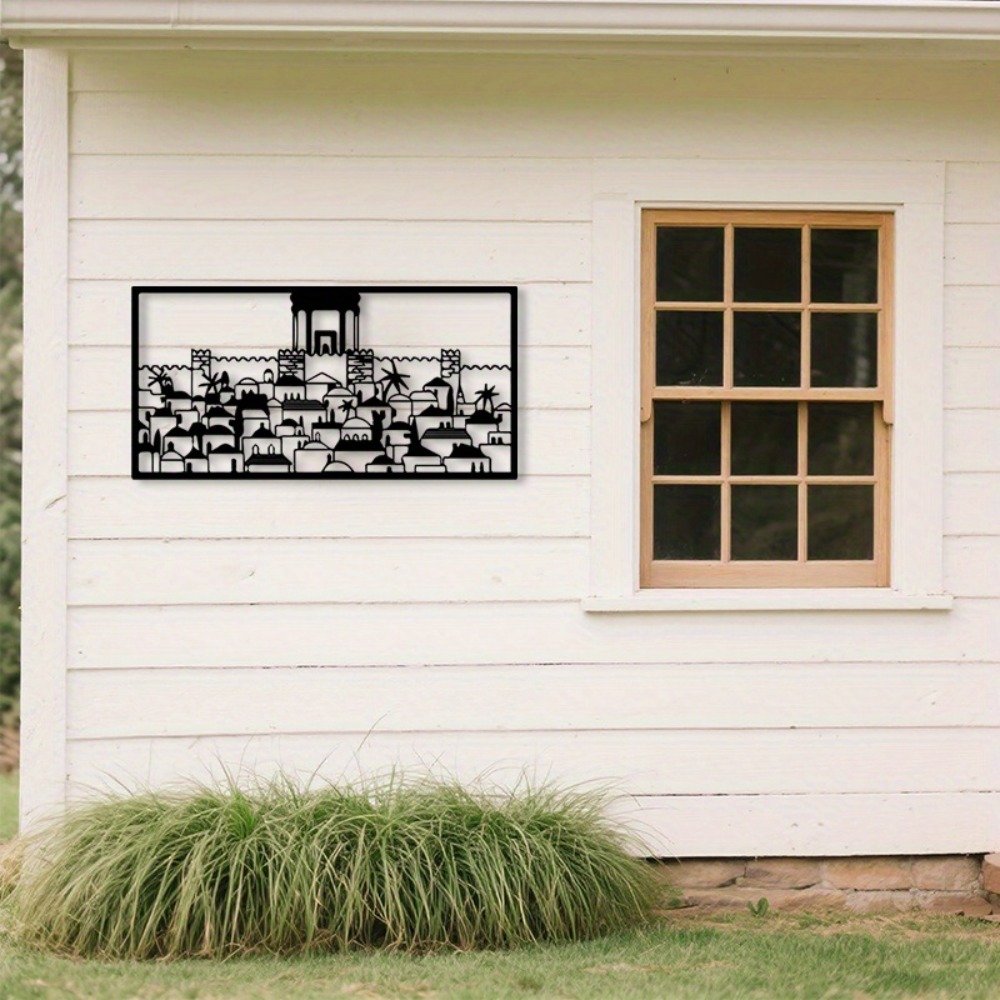 CIFBUY Metal Wall Art Jerusale - Art & Craft Be 评论和价格