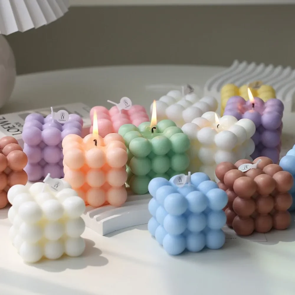 Candle Mold Silicone DIY Cubic - Art Craft Halloween 评论和价格